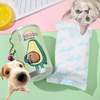 30pcsset portable pet dog cat cleaning paper towels dog cat tears wet wipes towel detergent pet grooming please clean supplies