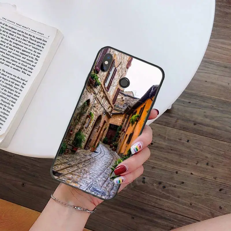 

travel italy France London Flower World Places Phone Case For Xiaomi Redmi note 7 8 9 t max3 s 10 pro lite Luxury brand shell