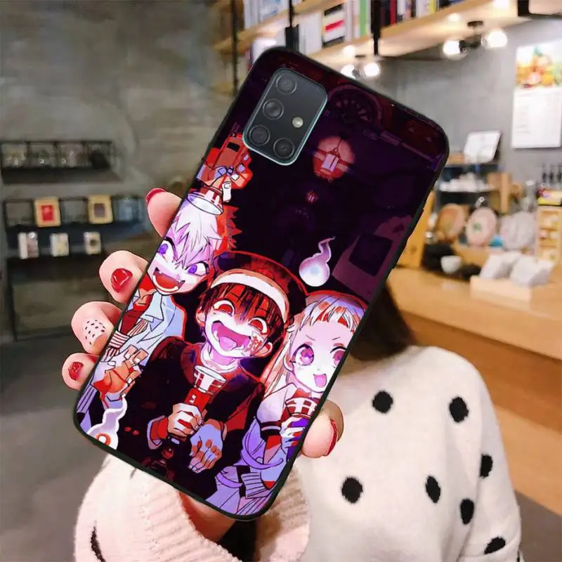 

NBDRUICAI Animation Toilet Bound Hanako kun Yugi Phone Case Shell For Samsung A10 A20 A30 A40 A50 A70 A80 A71 A91 A51 A6 A8 2018