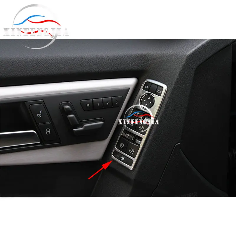 

For Mercedes-Benz A B C E GL ML GLK CLA GLA GLS Class Door Window Switch Regulator Cover Trim