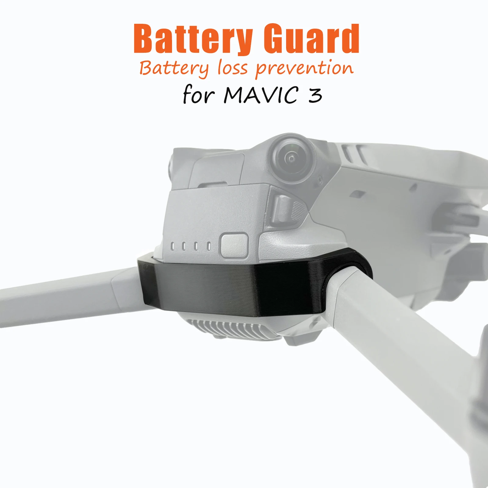 

Flight Battery Buckle Fuselage Protective Mount for DJI Mavic 3 Cine Drones Anti-slip Strap Protector Safety Locker UAV Guard