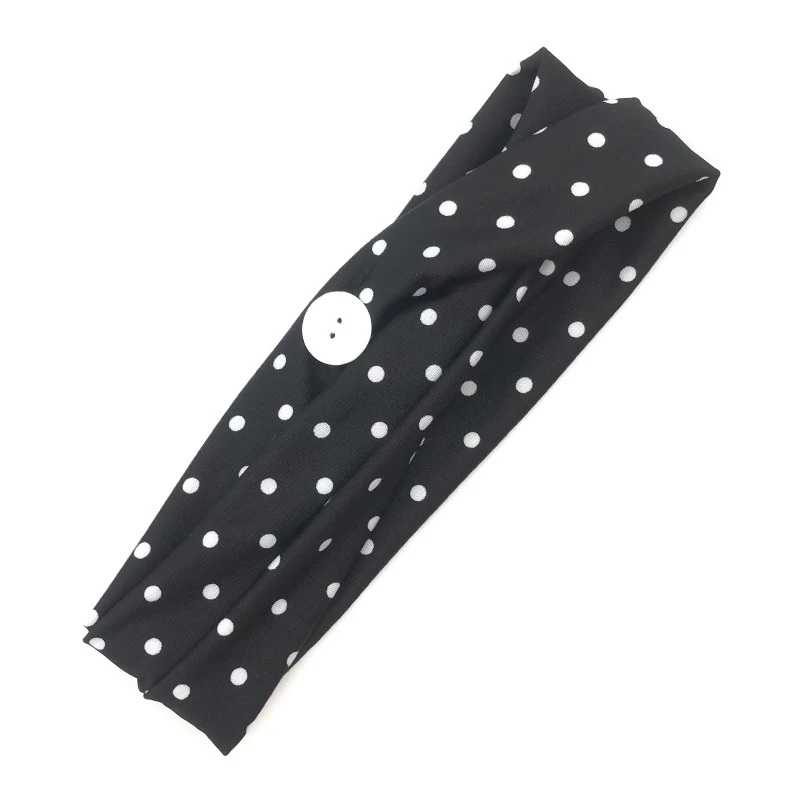

Headband Button with Face Mask Wearing Hair Accessories Women Headband Headwear Hair Bands Hair Cover Guard Protect Your Ears