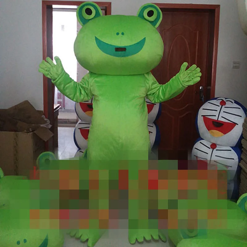 

Frog Mascot Costume Suits Cosplay Party Game Dress Outfits Clothing Advertising Promotion Carnival Halloween Xmas Easter Adult