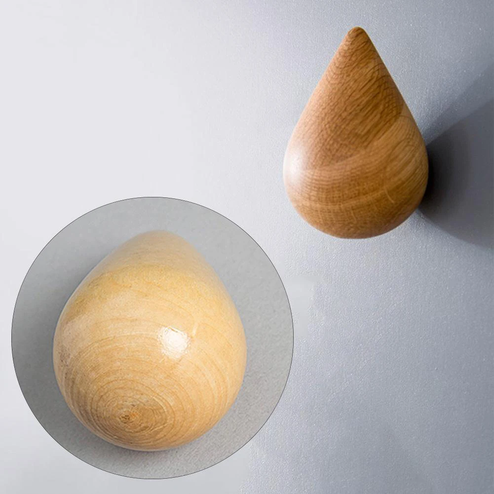 Модная креативная одежда в форме капель крючки для струйной печати настенный