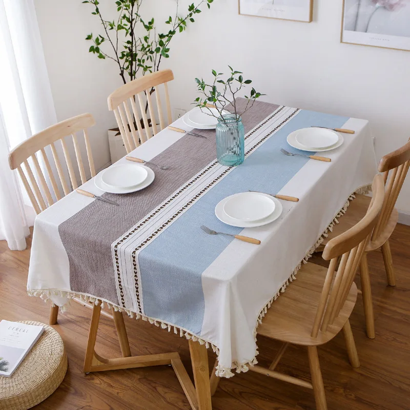 Ins кисточки макраме новое украшение Роскошная Высококачественная скатерть