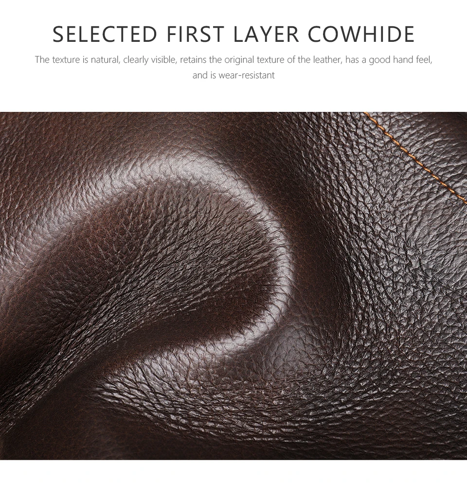 

WESTAL Men's Genuine Leather Laptop Bag Men's Briefcase Office Bags For Men Natural Leather Briefcase Porte-Documents 5006