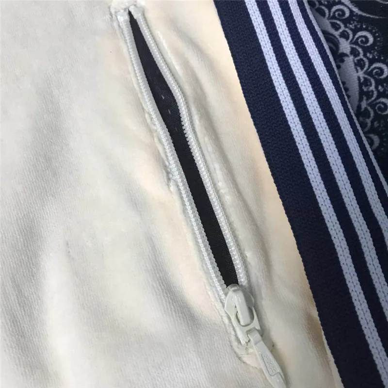 

2020fw Velvet AWGE Needles Jacket Men Women 1:1 Best-Quality AWGE Coat Butterfly Embroidery Needles Jacket