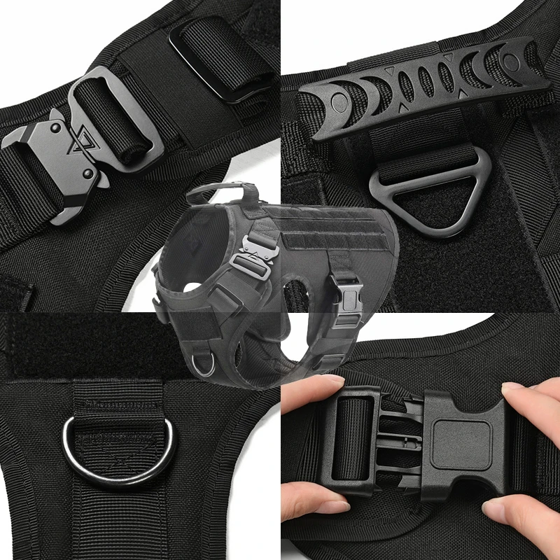 _ Военный тактический жилет с металлической пряжкой и облегченной модульной