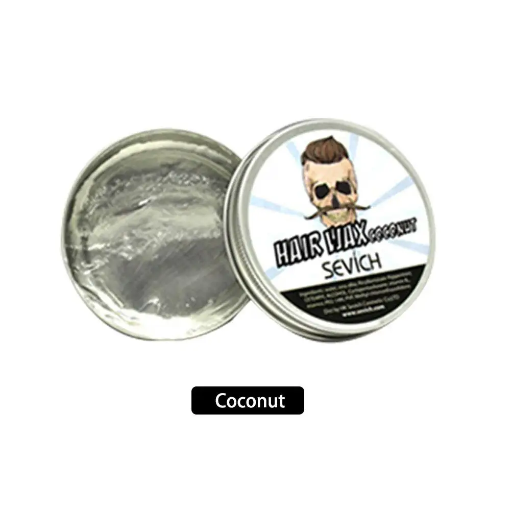 C Hair Wax Natural Hairdressing Wax Styling Cream Hair Tools For Men 100g Hair Styling Clay Hair Pomade Slicked Keep Hair Men Oil - Цвет: C