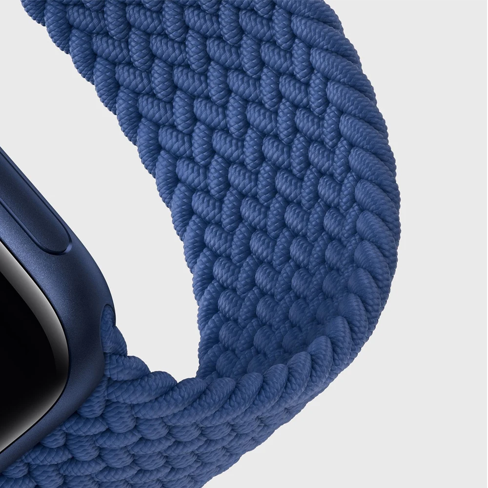 

Nylon Fabric Braided Solo Loop Strap For Apple Watch 6 Se 5 Band 44mm 40mm 38mm 42mm Elastic Belt Bracelet to iWatch Series 4321