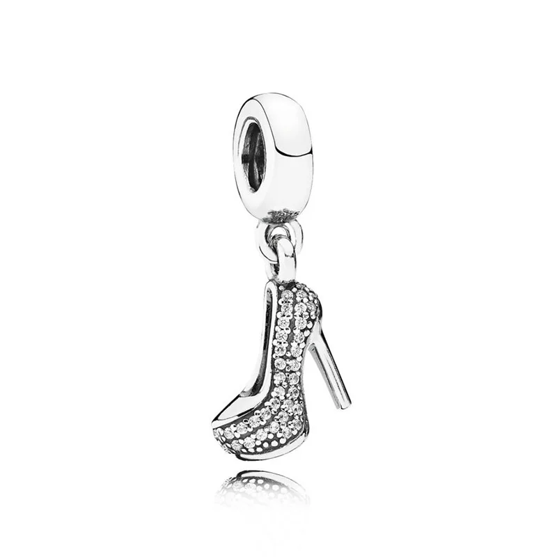 BD11 1 шт. высокое качество новая мода Любовь Подвеска в виде сердца Fit Pandora Браслеты для женщин DIY ювелирные аксессуары Рождественский подарок - Цвет: BD11