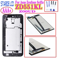 starde 5 5lcd for asus zenfone selfie zd551kl lcd display touch screen digitizer assembly with frame zooud lcd with free tools