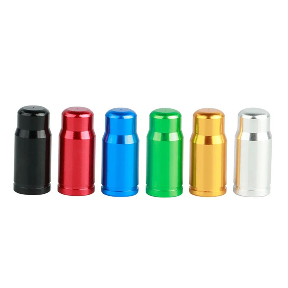 

2pcs MTB Road Bike French Tyre Nozzles Valve Cap Dust Cover Bicycle Wheel Tire Covered Protector Aluminum Alloy Self-Valve Part