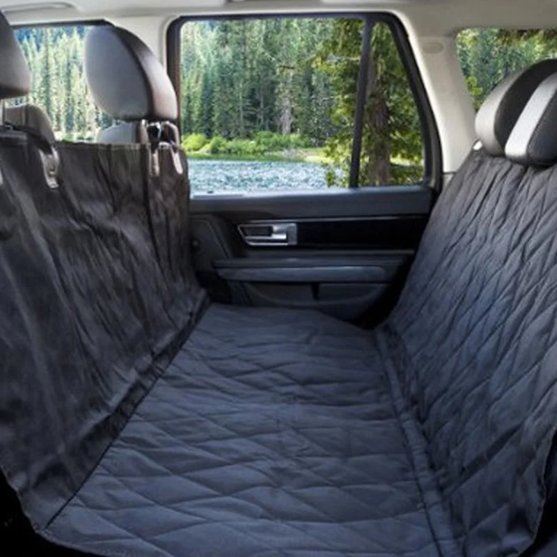 

Pet Car Waterproof Non-Slip With Net Pocket Dog Mat Car Seat Mats Dog Products