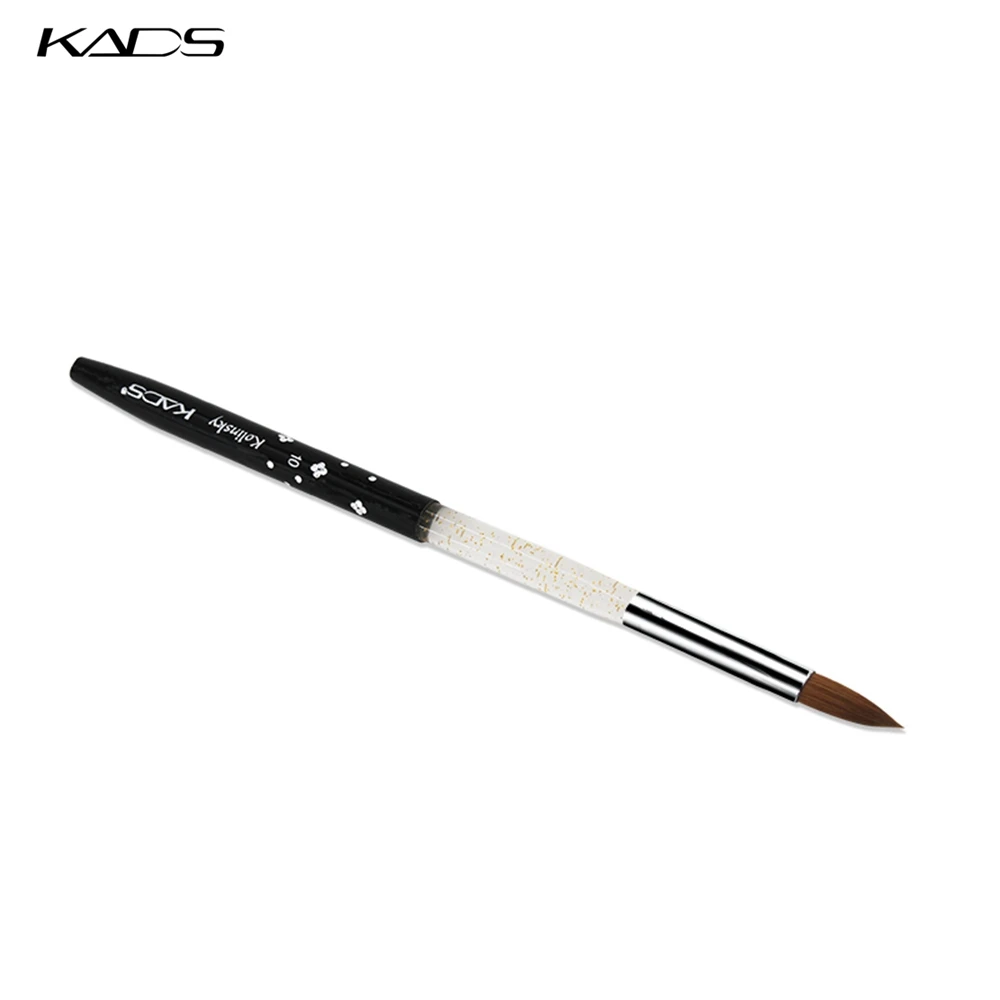 KADS, 1 шт., 10#, акриловая кисть, Колонок, Соболь, кисть для нейл-арта, живопись, сделай сам, инструменты для ногтей, акриловая ногтевая Кисть для геля, кисть
