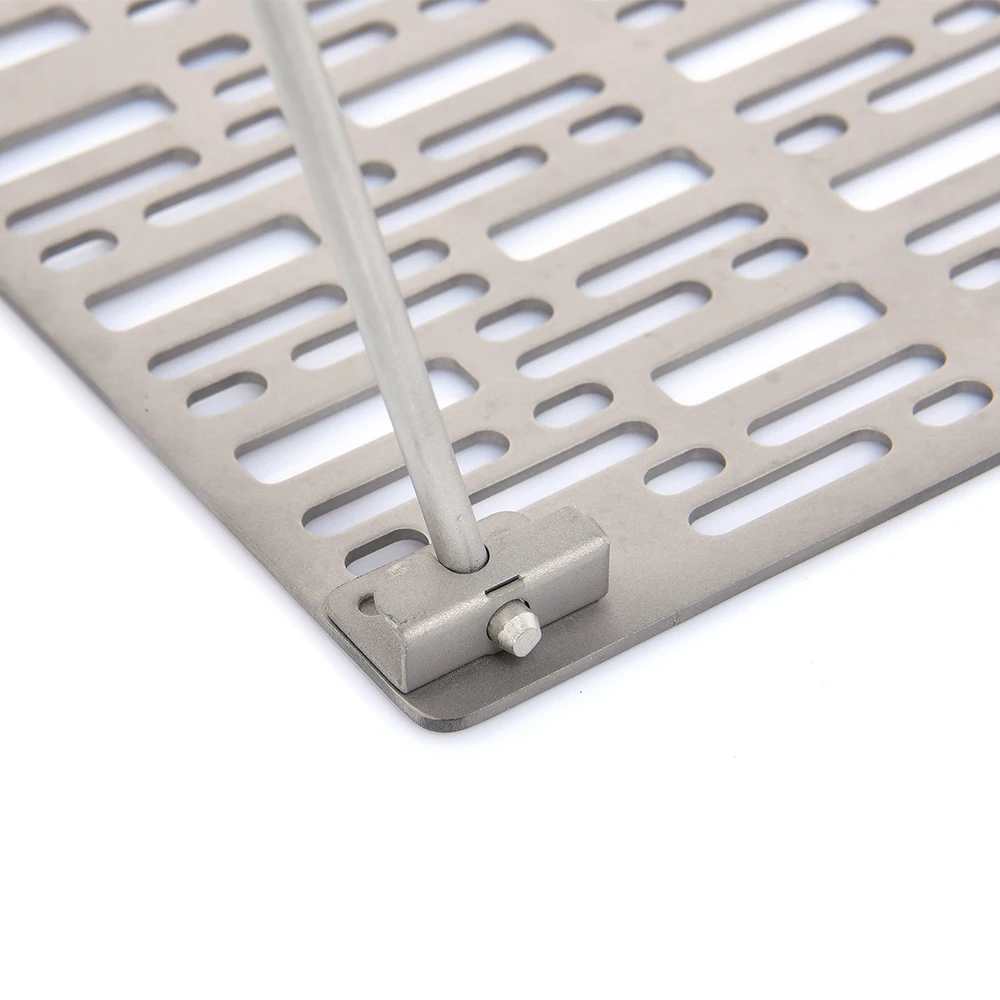 Widesea титановая сетка для барбекю с древесным углем и складными ножками кемпинга