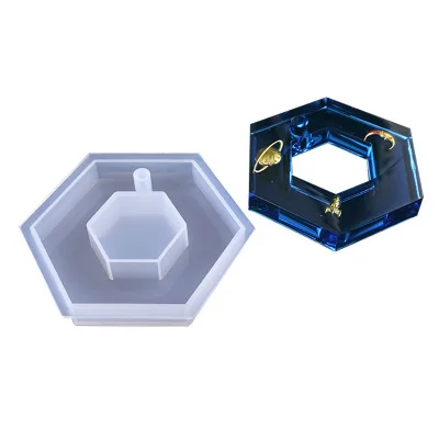 

1PC Round Star Heart Wax Molds Expoxy Resin Jewelry Mold For Making Jewelry Pendant Pendant Toolspopular
