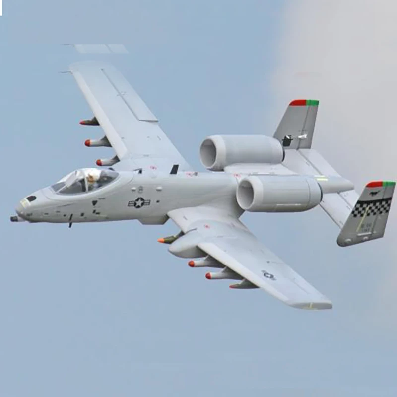 Окончательного Би A10 twin 64 мм дистанционный пульт самолет с самонастраиваемым