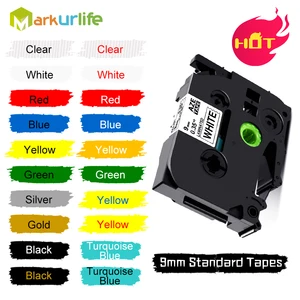 1 предмет этикеточная лента 221 121 421 521 621 721 821 921 ламинированные совместимый для TZ-221 принтер этикеток 9 мм лента для маркировки картридж