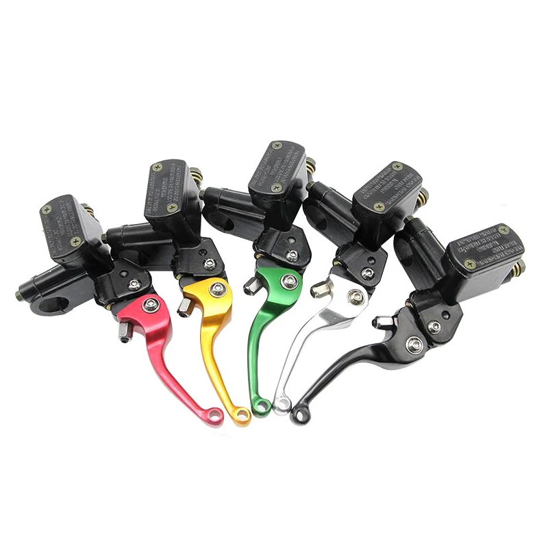 

SCL Racing 1Pair Motorcycle 100mm 130mm ASV CNC Folding Clutch and Brake Levers With Front Pump For CRF KLX YZF RMZ Dirt Bike