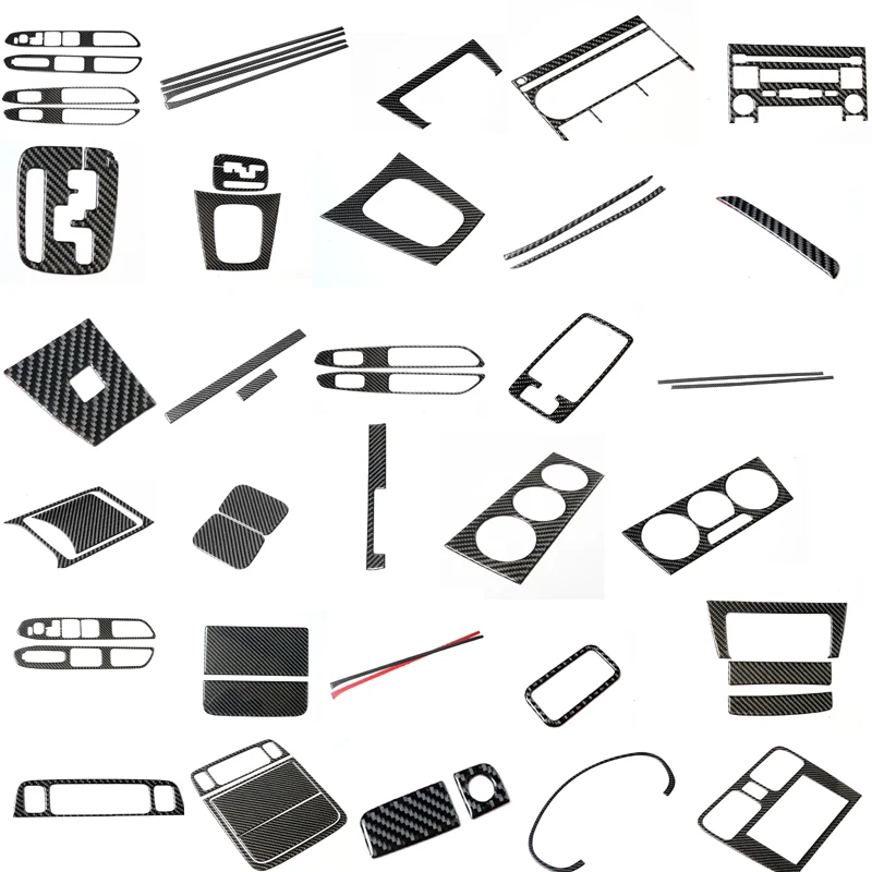 

For Subaru Forester 2005-2008 Car Styling Lifting Panel Wait Car Accessories Interior Carbon Fiber Back Stickers Decorative