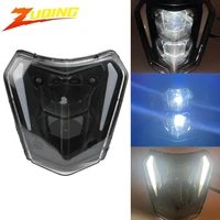 motorcycle led headlight head light headlamp lamp light wick for ktm exc xc xcf xcw xcfw sx sxf sxs 125 150 250 350 450 530 690
