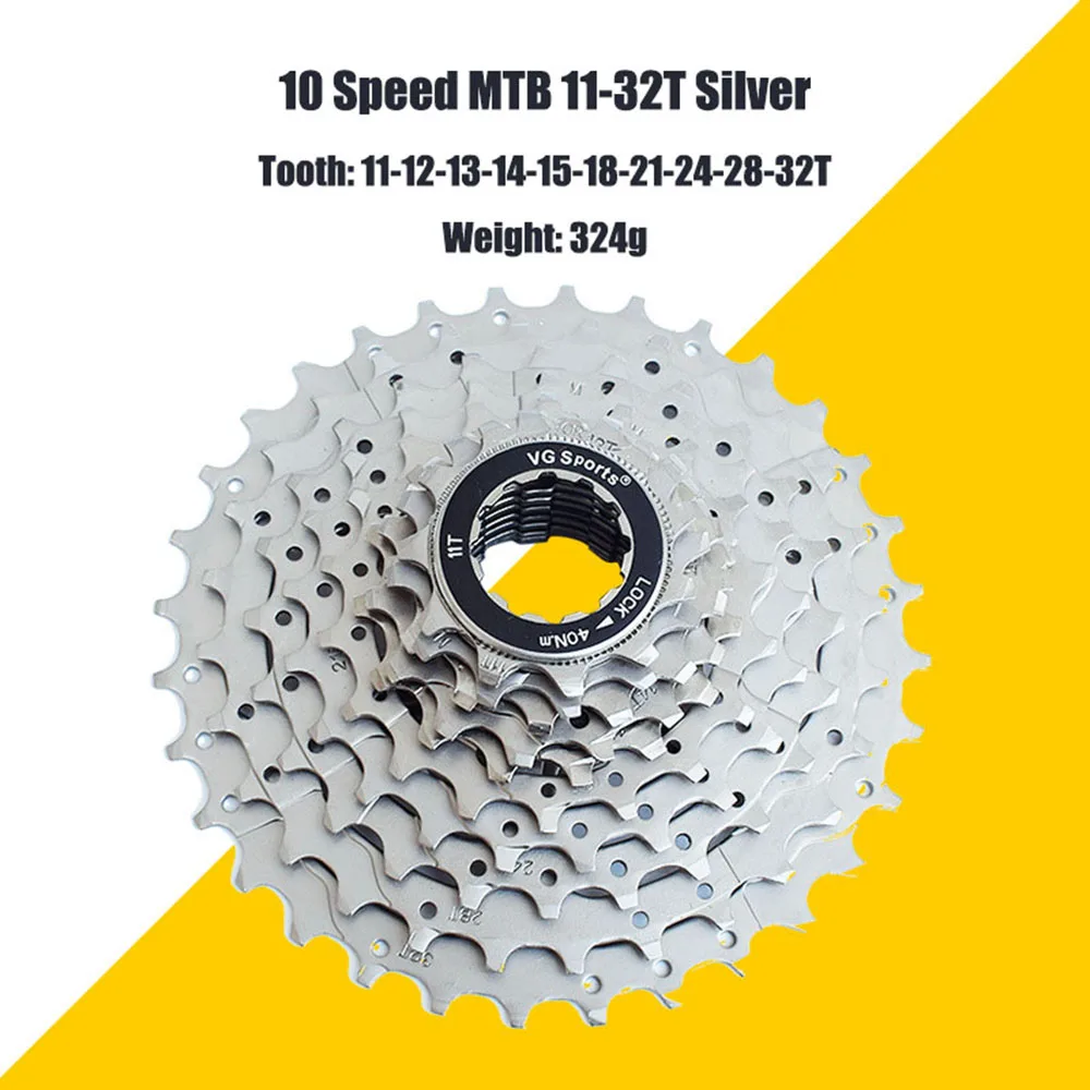 MTB велосипед кассета Звездочка велосипед маховик 10 скоростей 11-25 T/28 T/32 T Fixie cdg для Shimano Sram 10 V VG Sport