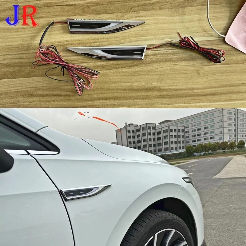 

CN(Origin) so Beautiful Door white Led Side значок на крыло эмблема R логотип для VW Golf 8 MK8 2020 отметка Наклейка Автомобильные аксессуары