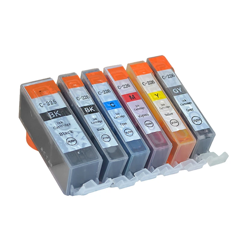 PGI 225 совместимый чернильный картридж PGI225 для Canon PIXMA MG6120 MG6220 MG8220 MG8120 MG8120B printer CLI 226 225|Чернильные картриджи| |