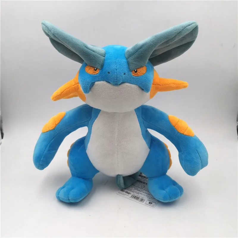 30 см Мультфильм Аниме Кукла Mudkip Swampert MEGA-Swampert Мягкие плюшевые игрушки милые Покемоны плюшевые игрушки подарки для детей