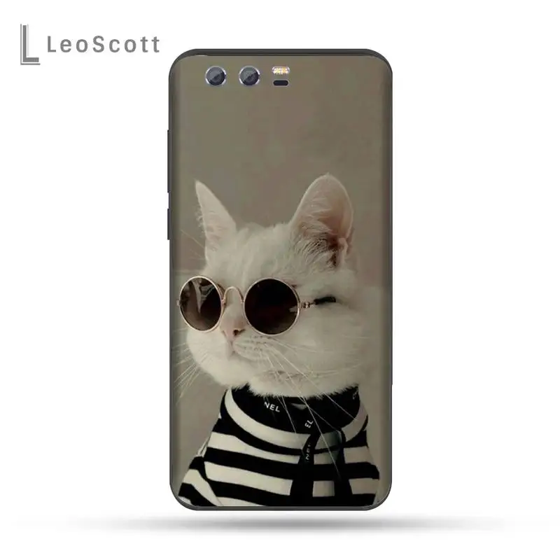 

Cute kitten beautiful Phone Case For Huawei Honor view 7a5.45inch 7c5.7inch 8x 8a 8c 9 9x 10 20 10i 20i lite pro