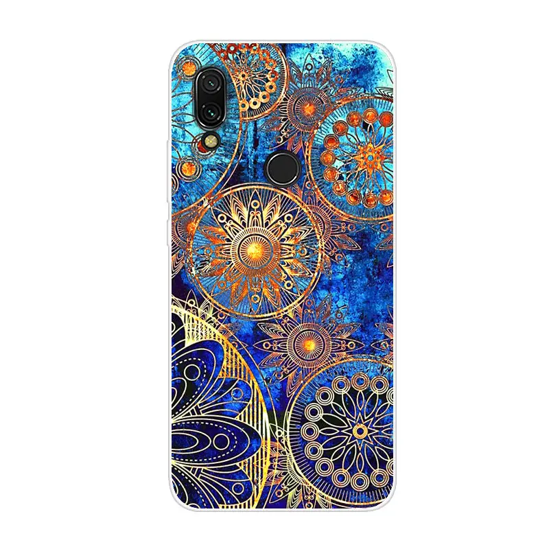 56 Чехол Redmi 7 для Xiaomi Redmi 7, мягкий, симпатичный, из ТПУ, задняя крышка Fundas для Xiomi Redmi7, силиконовый чехол для телефона s Hoesje, тонкий Чехол - Цвет: 56