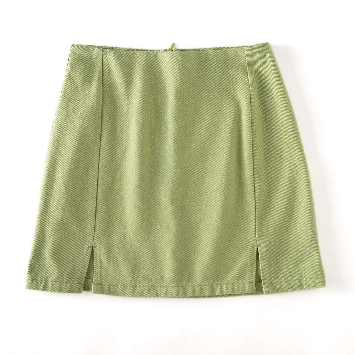 

Sexy mini skirt women A line skirt casual high waist skirts korean split skirts purple zipper skirt chic pink streetwear