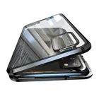 Магнитный двусторонний стеклянный чехол для Samsung S20 Ultra S21 Plus 5G S20 FE Note 20 Note 10 + A51 A71 S10, прозрачный защитный чехол