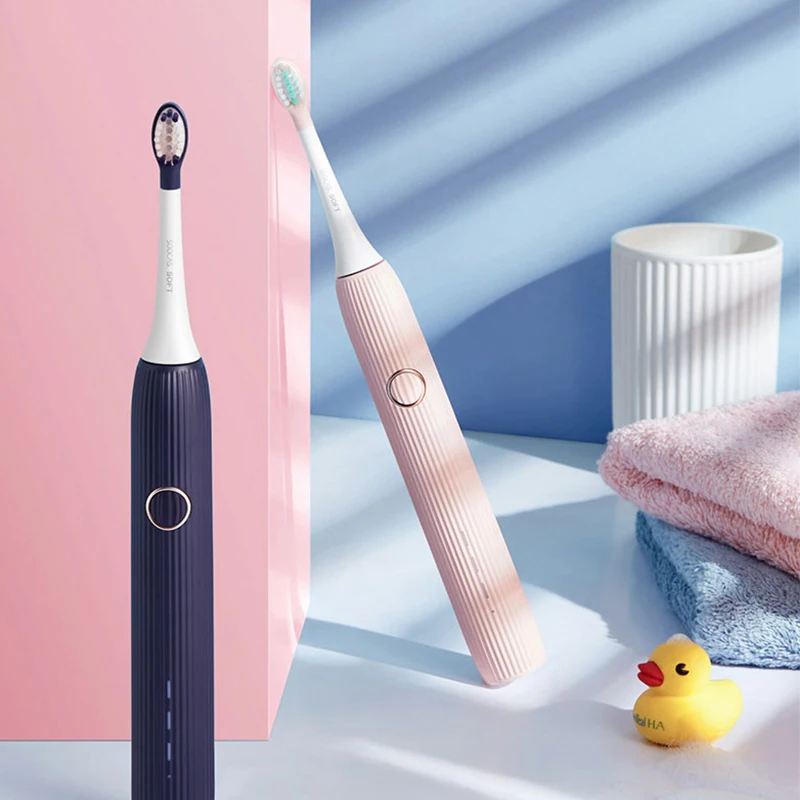Xiaomi SOOCAS V1 звуковая электрическая зубная щетка водонепроницаемые зубные щетки для взрослых ультра звуковая зубная щетка USB Беспроводная зарядка для mijia