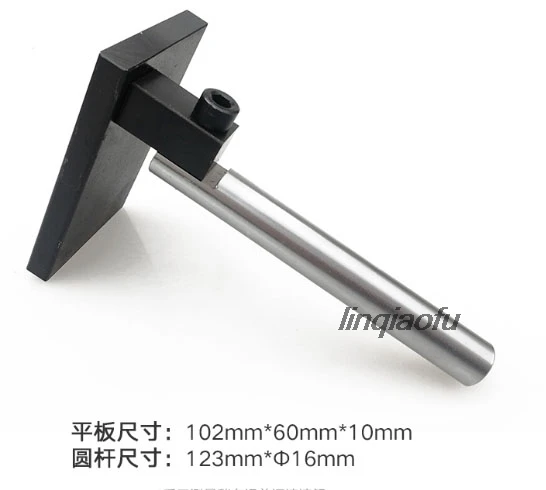 

Belt machine adjustable angle platform accessories, DIY belt machine flat support plate sanding plate