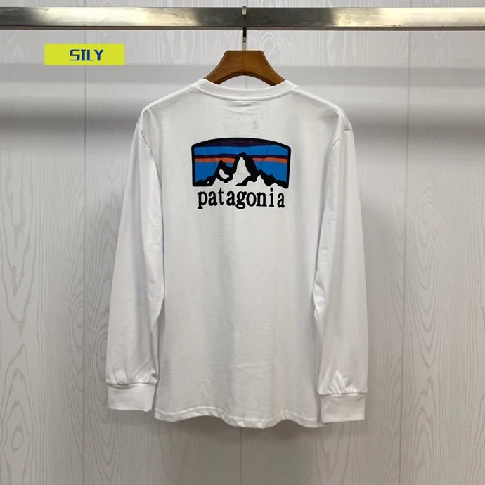 

Spring and Autumn New Long-Sleeved T-shirt Personality Fashion Trendy Brand Men's Round Neck Pullover