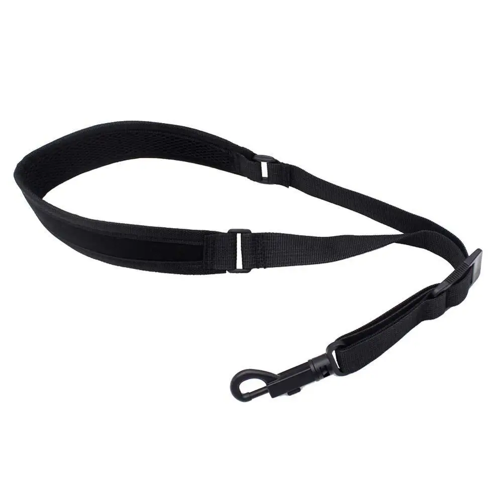 

Saxophone Shoulder Strap Adjustable Universal High Quality Cotton Neck Belt Shoulder Strap Black Musical Saxophone Accessories