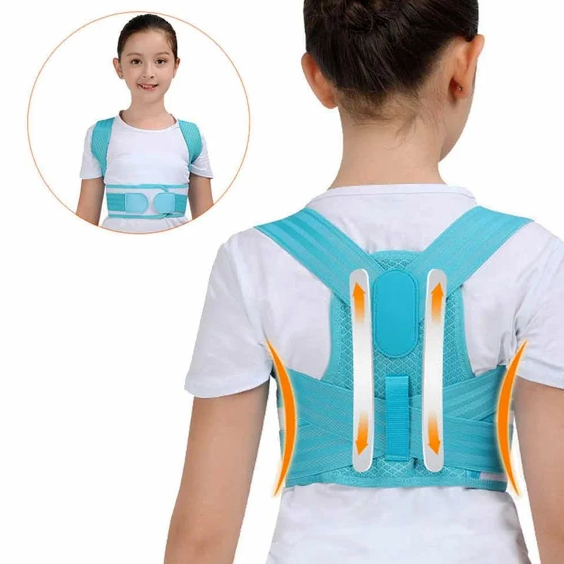 

Adjustable Children Kids Girl Boy Posture Corrector Back Support Belt Orthopedic Corset Spine Back Lumbar Shoulder Braces