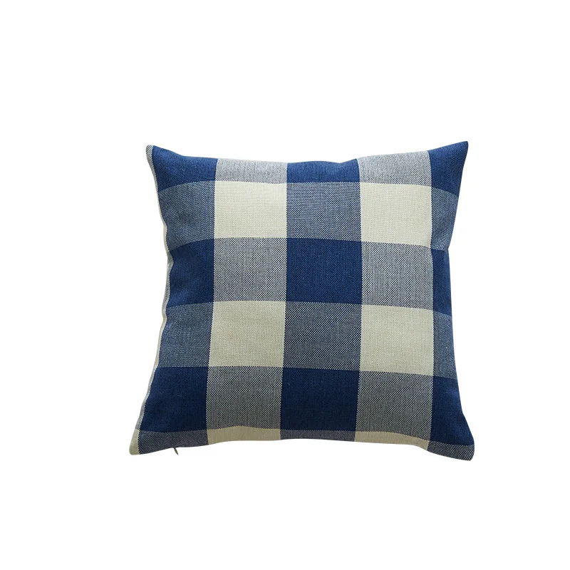 

New decorative pillows cover no inner cotton and linen coussin decoratif square pillow cover for seat funda cojin X48
