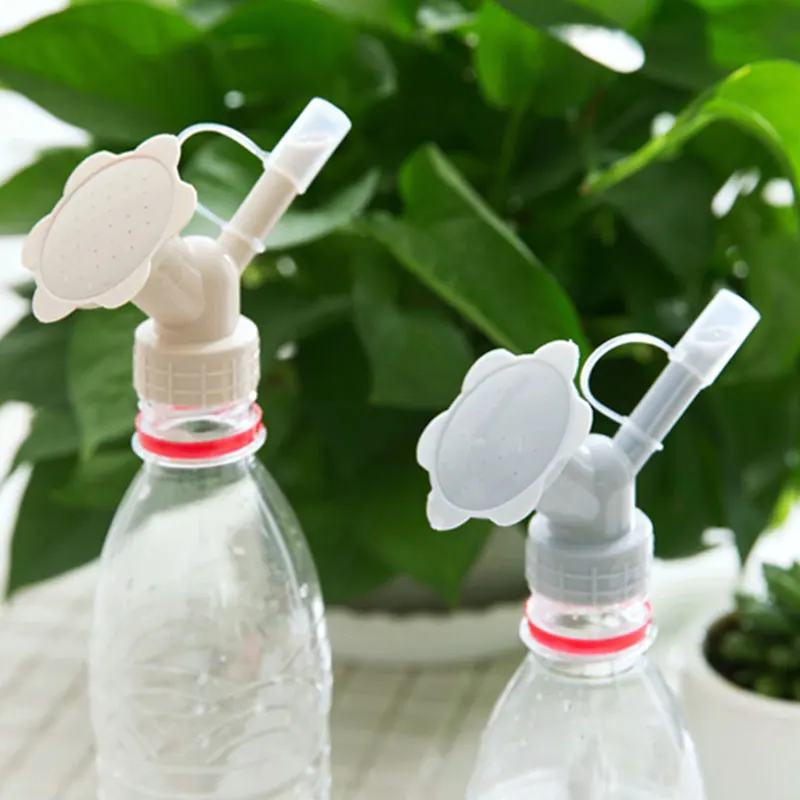

Plastic 2In1 Waterers Bottle Sprinkler Nozzle Watering Cans Sprinkler Garden Portable Household For Waterers Bottle Garden