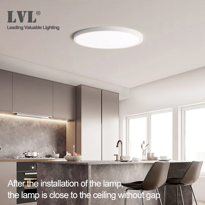 

Modern Remote Control LED Ceiling Light 32W 36W 45W 220V Livingroom Kitchen Bedroom Bathroom RC Dimmable Ceiling Lamp