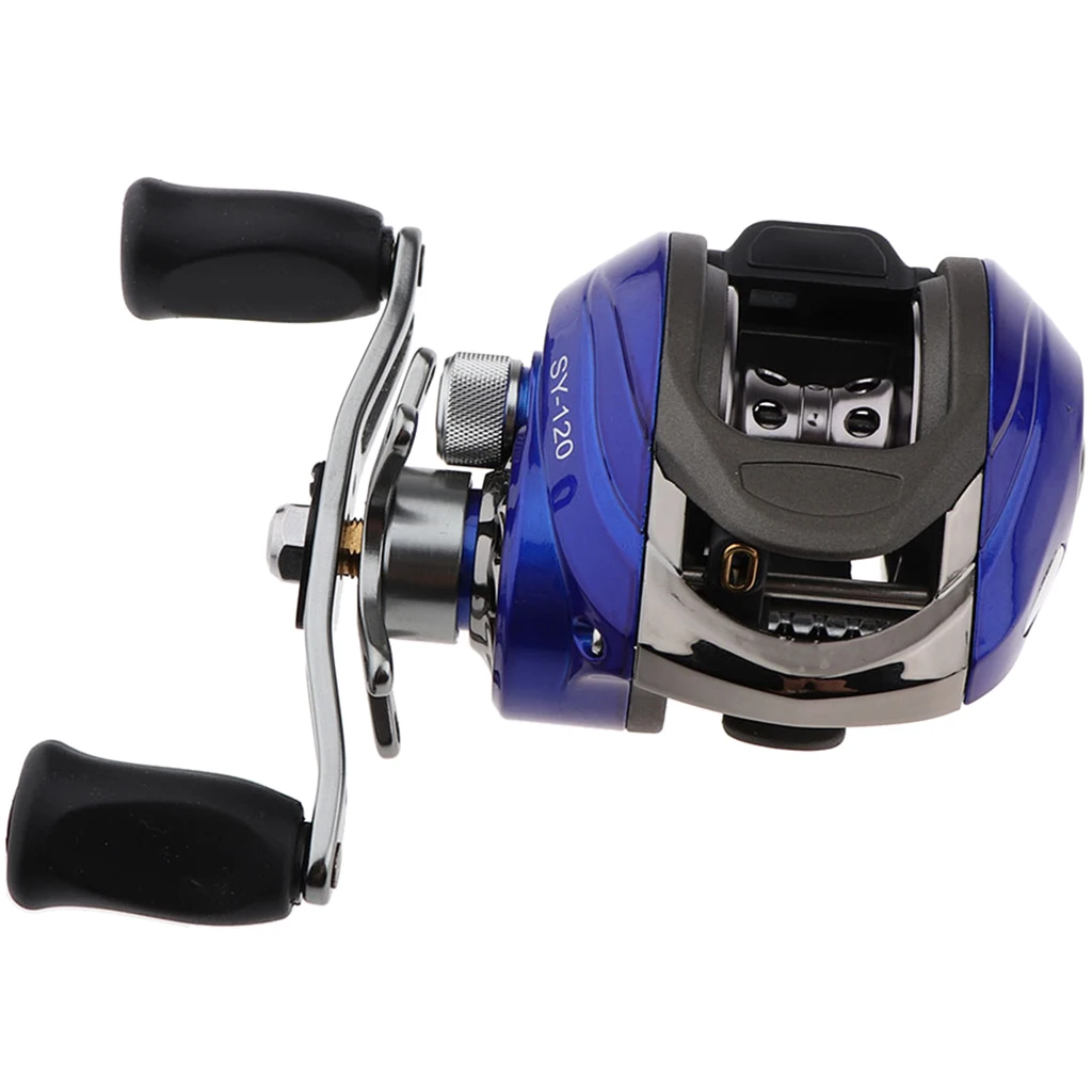 

Left/Right Hand Baitcasting Reels Fishing Water Drop Wheel 13+1 Ball Bearings 6.2:1 Gear Ratio for Saltwater Freshwater