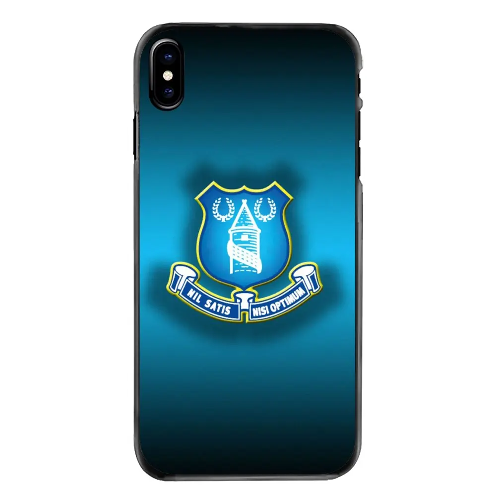 Everton Football Soccer FC Team Logo Cell Phone Case Cover For iPhone 4 4S 5 5S 5C SE 6 6S 7 8 Plus X XR XS Max iPod Touch |