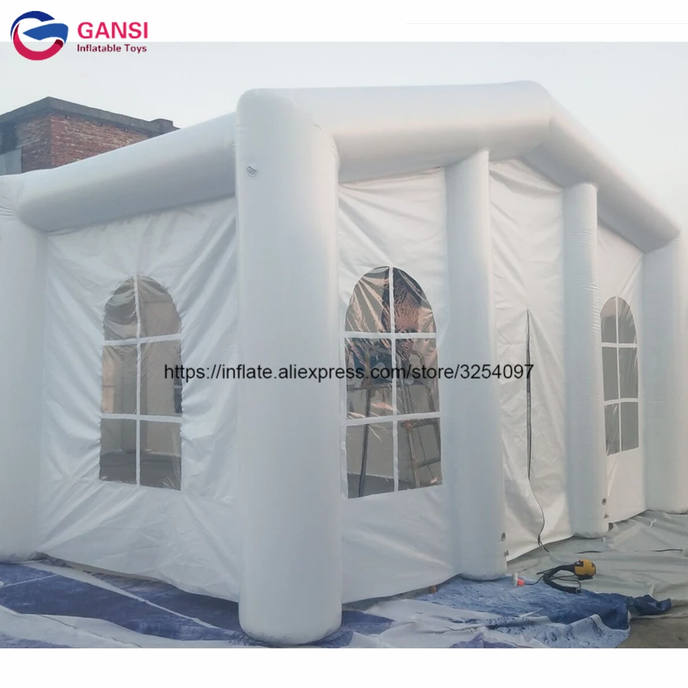 Бесплатная воздушный насос надувные вечерние событие палатка для торжественных