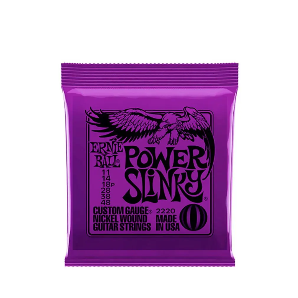 1pcs 2220 Ernie Ball электрические гитарные струны играть реальный хэви-метал, рок 2221 2220 2222 2223 2225 2006 2004 Запчасти для музыкальных инструментов - Цвет: 1pcs 2220