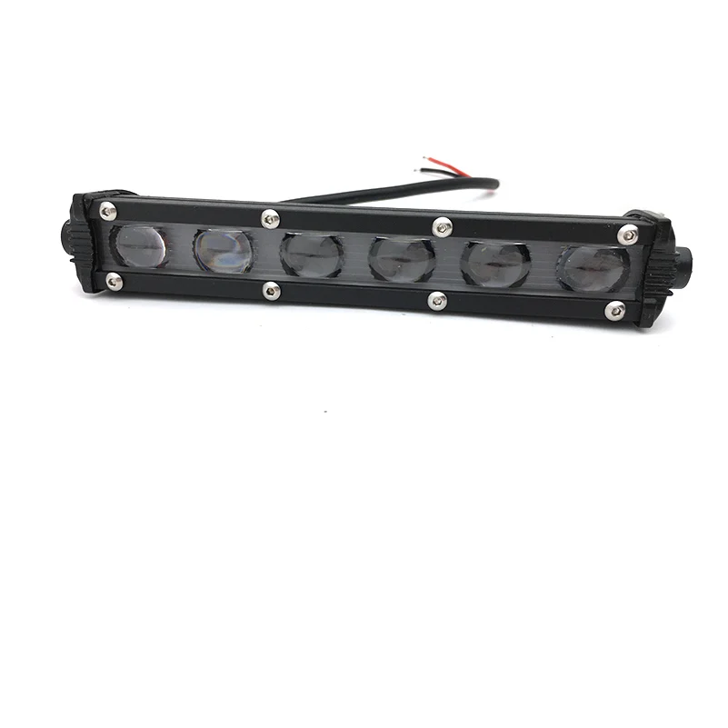 7 дюймовая однорядсветодиодный светодиодная противотуманная фара 6D 18 Вт