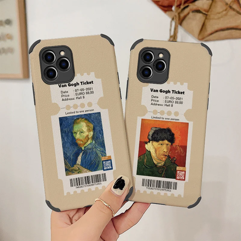 

Oil Painting Artist Phone Case For iPhone 11 11pro 11promax Pro Max Liquid Silicone Cover