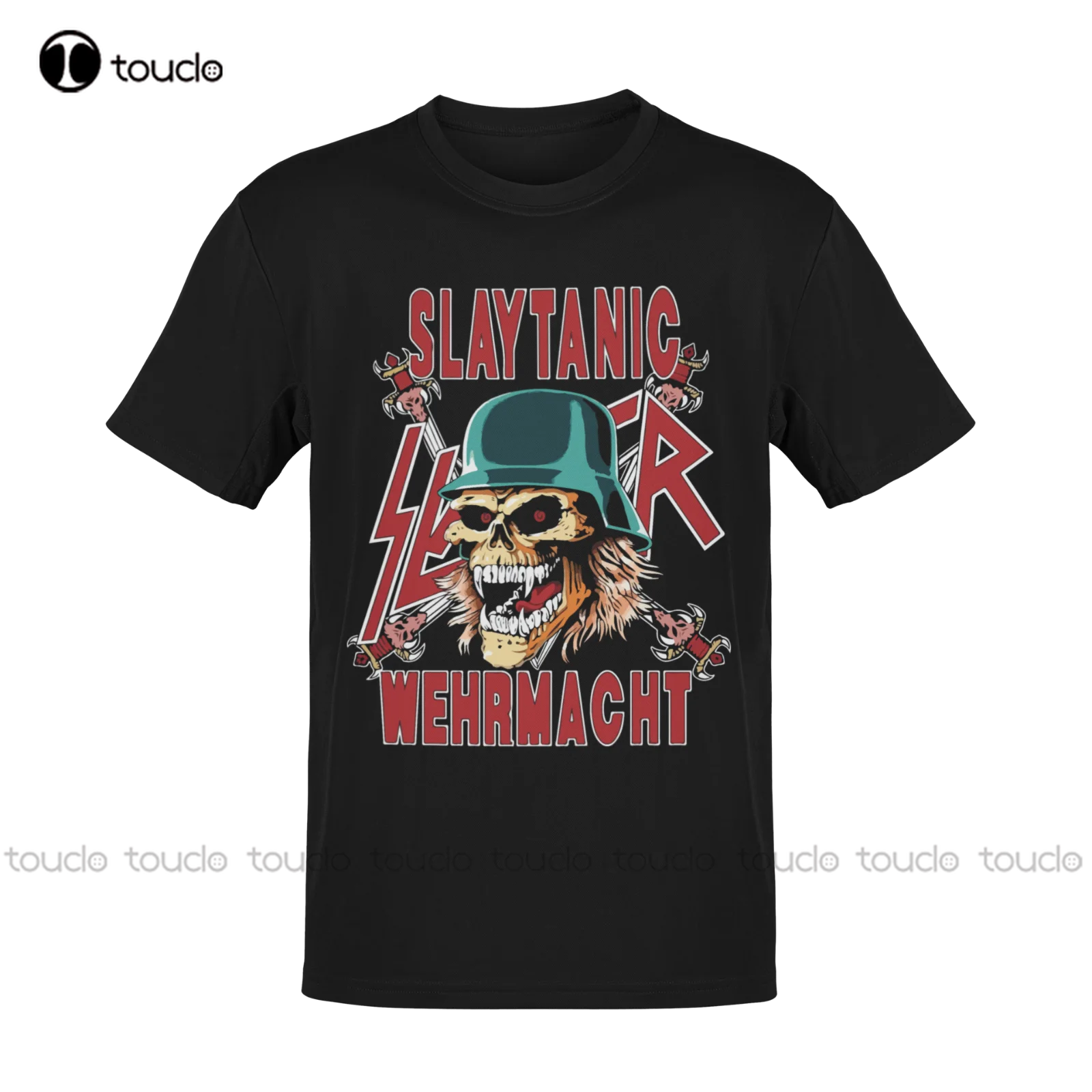 

New Slayer Slaytanic Wehrmacht Wermacht Metal T-Shirt All Sizes S-5Xl Cotton Tee Shirt S-5Xl