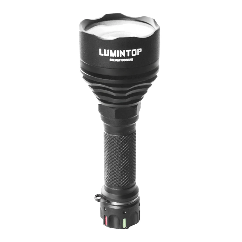 Lumintop Thor III 2500m Long Shoot Search Flashlight Super Bright Laser Torch by 21700 Battery for Hunting Camping Self Defense | Освещение